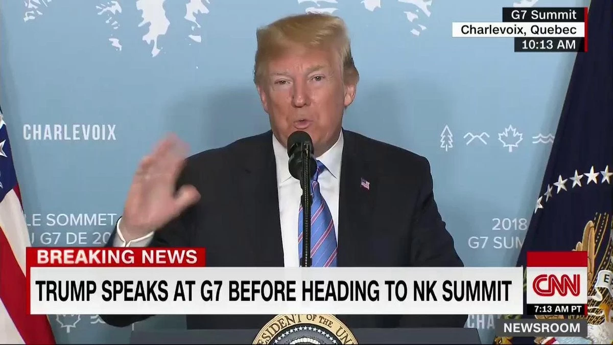 Σοβαρή ρήξη στους G7 – Εριξε «σφαλιάρες» ο Ν.Τραμπ, τους παράτησε και έφυγε με ατάκα «έπρεπε να είχαμε και τη Ρωσία εδώ»